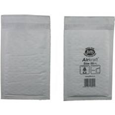 Jiffy AirKraft Size 00 Bubble Lined Mailer White Pack of 200