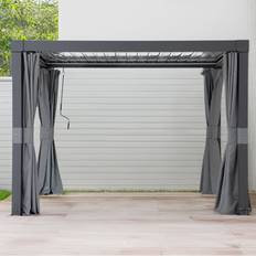 Sunjoy Haver & Udemiljøer Sunjoy Gardin Til Pergola Matterhorn 306 x 306 cm