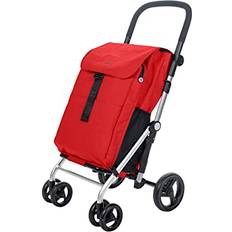 Carlett Folding Cart with Large Capacity - Red