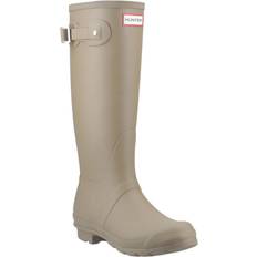 Beige - Women Wellingtons Hunter Original Tall Wellies - Beige