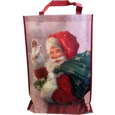 Giant Christmas Santa Reusable Gift Bag With Handles
