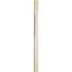Pine Stair Parts Cheshire Stair Stop Chamferd Newel Half 91 x 45 x 1500 mm Pine Pefc