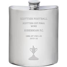 I Luv LTD FC Scottish Cup Total Wins 6oz Pewter Hip Flask