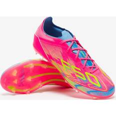 adidas F50 Elite Firm Ground Kids Støvler - Lucid Pink/Lucid Lemon/Blue Fusion