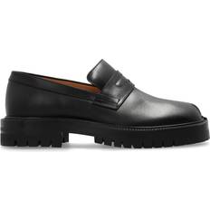 Maison Margiela Tabi Leather Loafers - Black