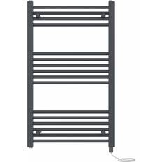 Heated Towel Rails Symple Stuff Straight Heated Towel Rail 100cm H x 60cm W x 3cm D Anthracite