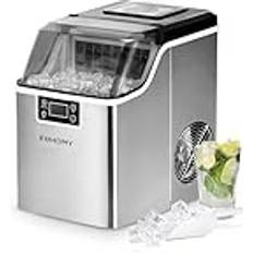 Ismaskiner Euhomy Eiswürfelmaschine Edelstahl 24kg 24H