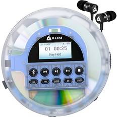 Klim Portable CD Player Bluetooth White