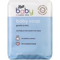 Cruelty Free Bar Soaps Boots Baby Soap Bar 100g 4s 4-pack