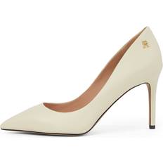 Tommy Hilfiger Heels & Pumps Tommy Hilfiger Leather TH Monogram Pointed Toe Heels