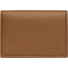 Card holder mens Saint Laurent Men's Cassandre Shadow Business Card Case - Fox
