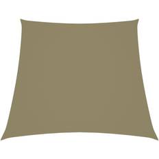 Garden & Outdoor Environment Dakota Fields Ademar 3/4m x 2m Trapezium Shade Sail - Beige 400cm W x 200cm D