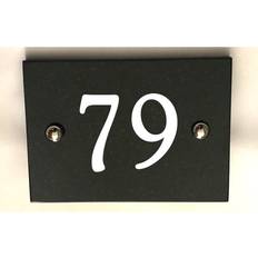 Garden & Outdoor Environment Dakota Fields Brumby 10 cm H Stone House Number - Black