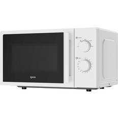 Countertop - White Microwave Ovens Igenix 20 Litre 800W Manual Microwave Stainless Steel, Yellow, White