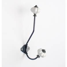 Ceramic Hat And Hooks 19cm H X 4.5cm W X 10cm D