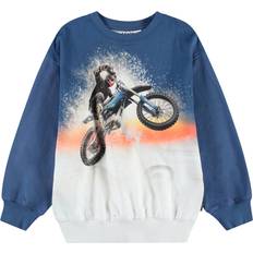 Blåa Sweatshirts Molo Monti - Blå