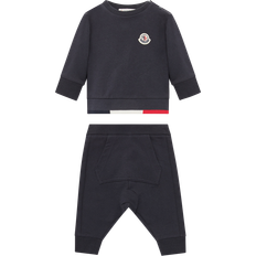 Moncler Tracksuits Children's Clothing Moncler Enfant Boys Naby Blue Cotton Tracksuit - Naby Blue