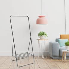 Silver Klädhängare Black & Decker Racks Steel 80 cm Clothes Rack