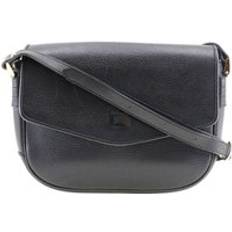 Burberry Axelremsväskor Burberry Preloved Pebbled Leather Crossbody Bag - Black