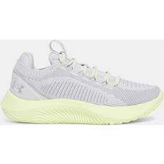 Under Armour Træningssko Under Armour Dynamic 2 Women's Training Shoes - Halo Gray/Sonic Yellow/Metallic Silver