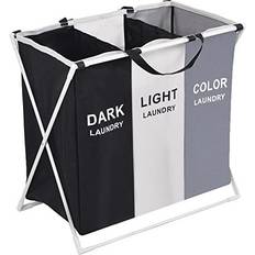 Aluminum Laundry Baskets & Hampers Rainberg Collapsible Laundry Basket with Aluminum Bracket and Handle