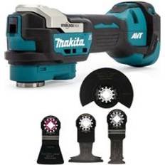 Makita Multi-Power-Tools Makita DTM52Z 18V LXT Brushless Starlock Multi Tool Floor Plunge Floor Layer Set