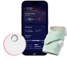 Owlet Børnesikkerhed Owlet Mint Dream Strømpe Cam2 Bundle