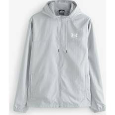 Under Armour Rival Woven Windbreaker - Mod Gray/White
