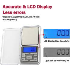 Kitchen Scales Maxpower Mini Electronic Scales 500g High Precision Pocket Digital Scale