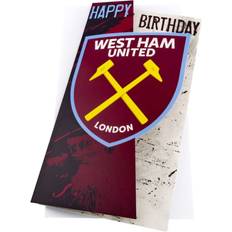 West Ham United F.C. Crest Birthday Card