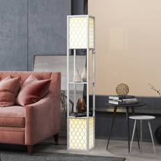 Latitude Run Column 156 cm H x 26 cm W x 26cm D Floor Lamp