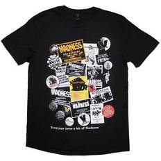 Unisex T-Shirt Posters & Stickers - Black