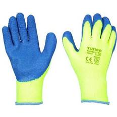 Work Gloves Timco Warm Grip Glove Latex Crinkle - Extra Large