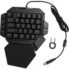 One Handed RGB Mechanical Gaming Keyboard 35 Keys