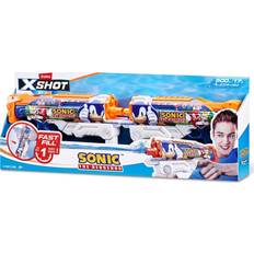 Xshot Leksaker Xshot Water Fast-Fill Skins Sonic The Hedgehog Hyperload Water Blaster 2 Pack