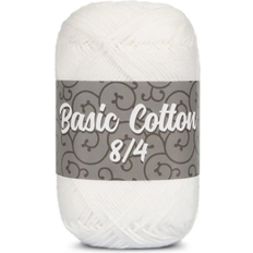 Garn & Håndarbejdsudstyr Bumbo Basic Cotton Hvid 001