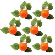 Orange Napkin Rings Ergonomie ohne Grenzen Orange Bohemian Tangerine Buckles Napkin Ring