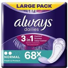 Pantiliners Always Dailies Normal Fresh & Protect Panty Liners x68
