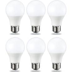 Amazon Basics LED E27 Edison Screw Bulb 8.5W Pack of 6