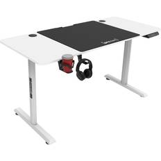 Pro-Tec Höjdjusterbart Bord Hayward Datorbord 140 x 60 cm Med Musmatta Skrivbord