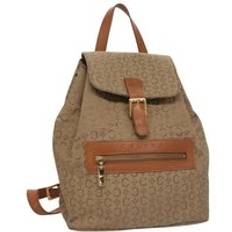 Celine Bags Celine Preloved Mini Backpack - Beige Monogram Canvas