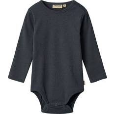 24-36M Bodyer Børnetøj Wheat Rib Body Spencer - Navy