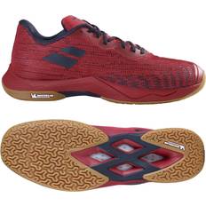 Black Racket Sport Shoes Babolat Shadow Spirit 2 Mens Indoor Court Shoes