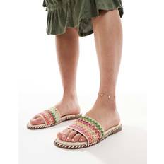 New Look Flerfärgade Sandaler I Raffiabast - Flera