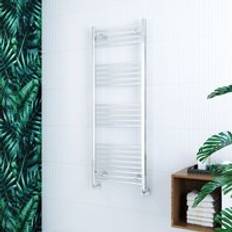 Heated Towel Rails Elegant Designer Flat Panel Towel Rail Radiator 1600 x 600 mm Chrome