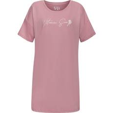 Dame - Lilla Natkjoler Vivance Soveskorte Dreams - Pink/Hvid
