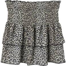 Leopard Nederdele Name It Kort Nederdel - Brun