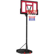 Basketkorgar Aiyaplay Höjdjusterbar Fristående Basketkorg för Barn 200-260 cm Röd