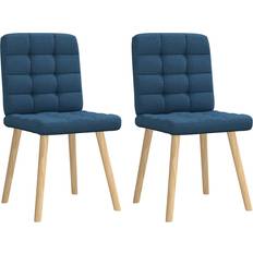 vidaXL Spisebordsstole 2 Stk Blå Køkkenstol 86cm 2stk