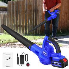 YouseaHome Cordless Leaf Blower Portable Dust Blower 4.0Ah Battery